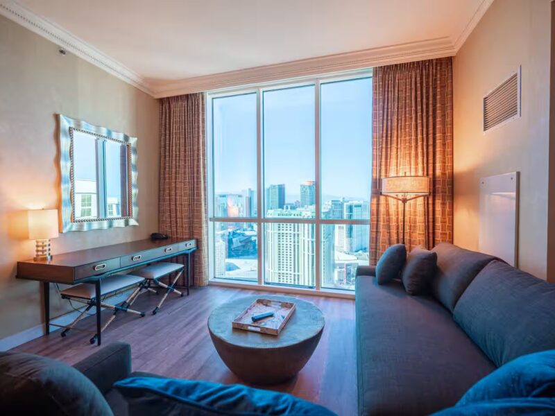 High Floor Strip View Suite& No Resort Fee& Free V